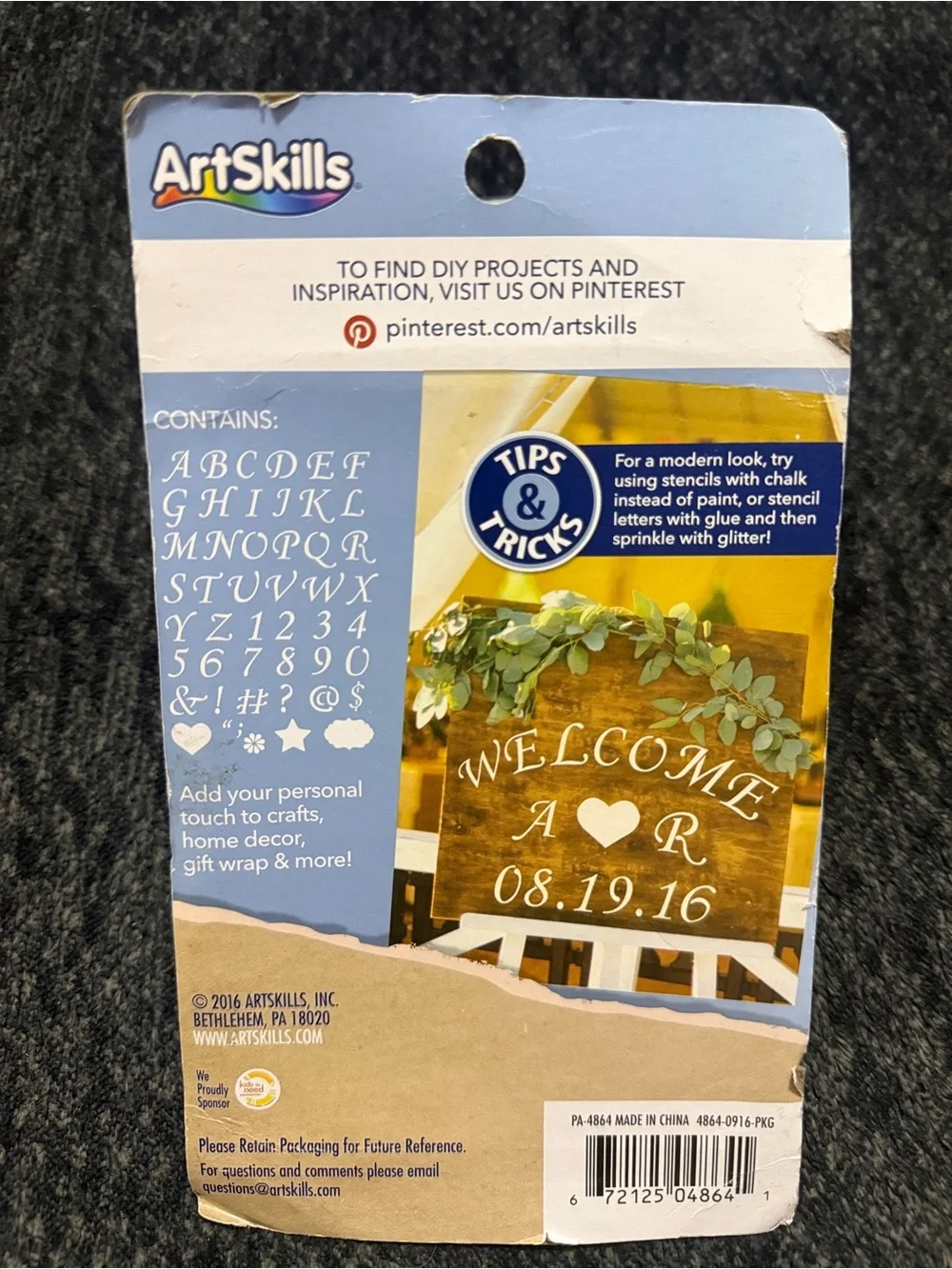 Crafter's Closet Script Crafting Stencils